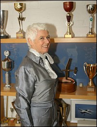 Diana with some of her trophies